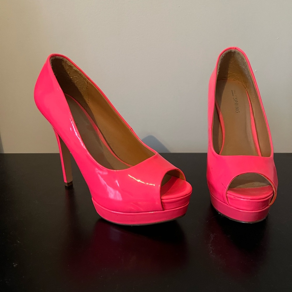 Call It Spring Peep-Toe Pumps